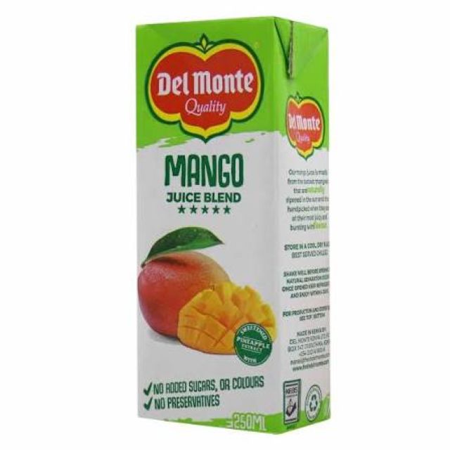 Del Monte Juice Blend Mango 250ml